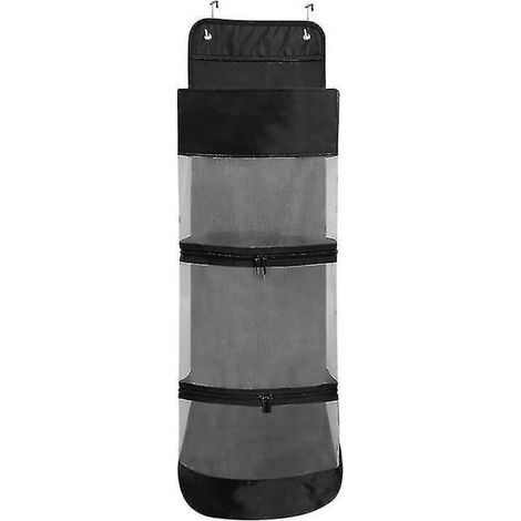 Over-the-Door Organizer with Zippered Pockets, Sturdy Hanging Organizer with Stable Metal Hooks, Hanging Storage for Garage (1/5)