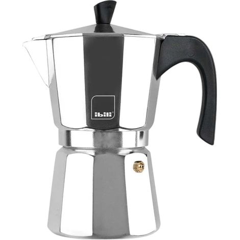 Macchina da caffè ibili bahia alluminio ergonomica 12 tazze (1/2)