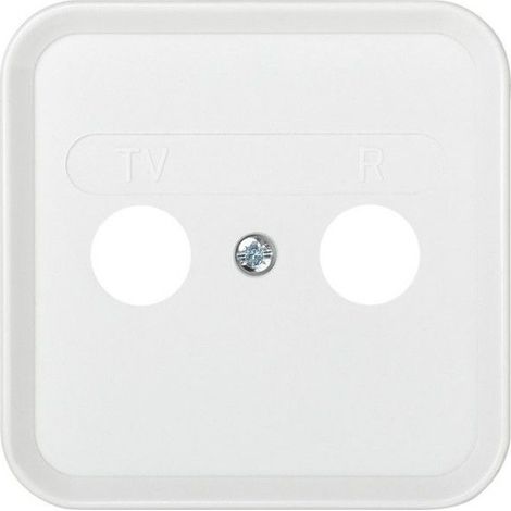 Plaque pour prise r-tv blanc SIMON 31 31053-60