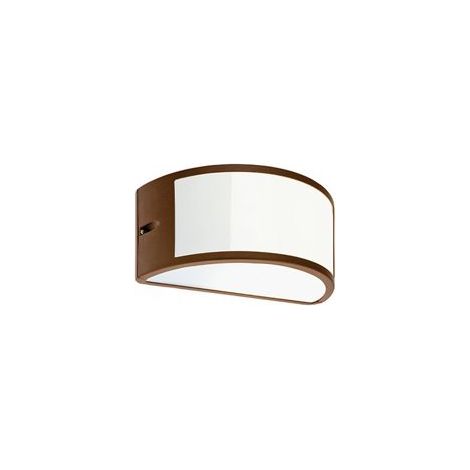 APPLIQUE 'UMBE' 60 W - cm 25 x 12 x 13 corten  - SOVIL