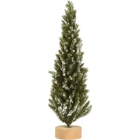 Mini albero di Natale verde innevato Ø10 × H40 cm (1/2)