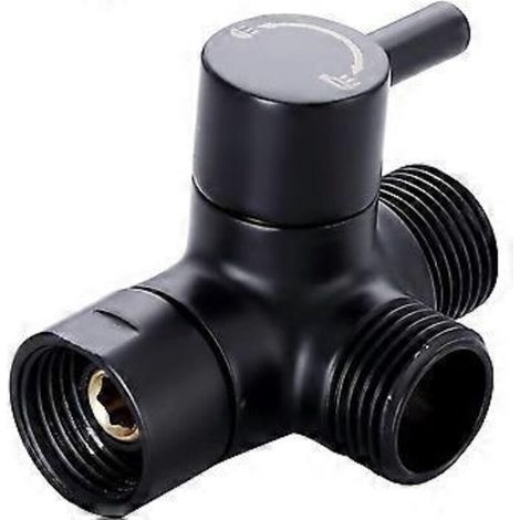Vanne inverseuse de douche à 3 voies, vanne inverseuse de bras de douche G1/2 (1/5)
