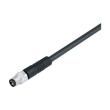 BINDER 77 3405 0000 50005-0200 CONNECTEUR NON CONFECTIONNÉ POUR CAPTEURS/ACTIONNEURS M8 MÂLE, DROIT 1 PC(S)