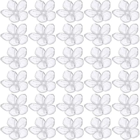 Abat-Jour Fleurs De Cerisier Plastique Transparent Guirlandes Lumineuses Led Accessoires Remplacement DéCoration Lumineuse IntéRieure ExtéRieure (1/5)