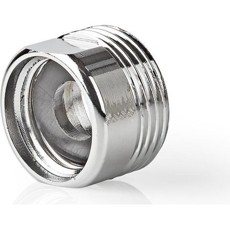 Nedis WAAD1234 Adaptador Manguera Metal Plateado 3/4"