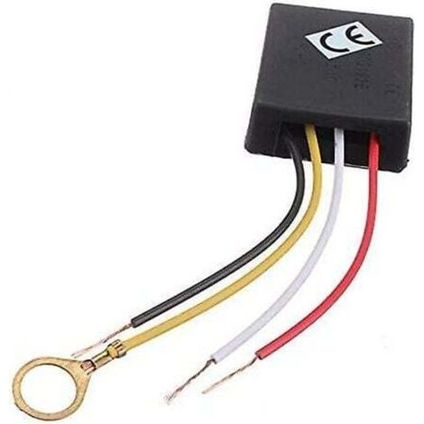 [JAMAIS UTILISÉ]C.A. 220V 3 Voies Tactiles Capteur De Contrôle Interrupteur Gradateur Lampe De Bureau Pièces Légères