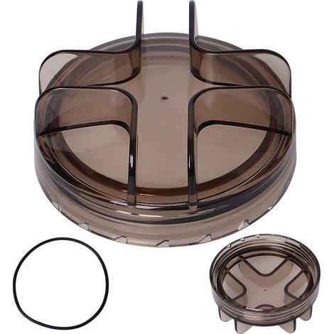 Couvercle de Panier de Pompe de Piscine, Couvercle Universel de Remplacement pour crépine de Piscine avec Joint torique, Compatible avec Les Pompes de Piscine enterrées et Hors Sol (1/5)