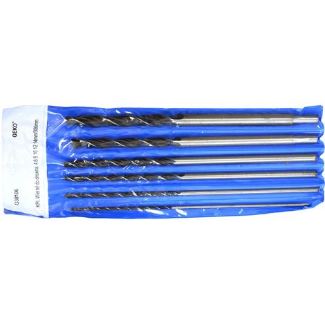 Juego de 6 brocas para madera de 4-14 mm/300 mm (20) (1/3)