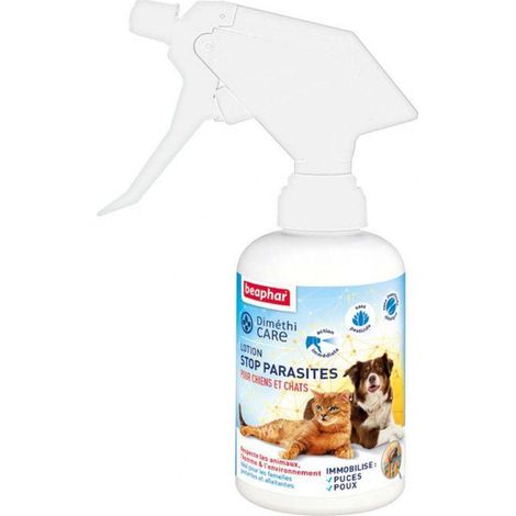 BEAPHAR Dimethicare Spray Insecticida Ambiental Perro y Gato, 250