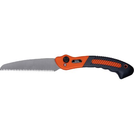 Seghetto da potatura Black+Decker foldable pruning saw lama seghettata manico ergonomico