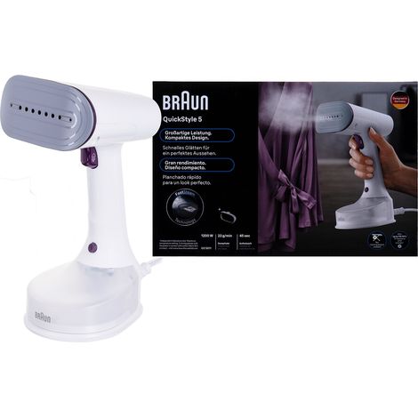Braun GS5011PU QuickStyle 5 Dampfbügeleisen weiß lila
