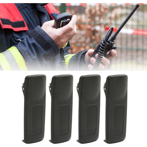 Lot de 4 clips de ceinture de rechange pour talkie-walkie Motorola XPR3300e, XPR3500e, XPR7550e, D\u200b\u200bP4000 et APX4000-AquaForge (1/5)