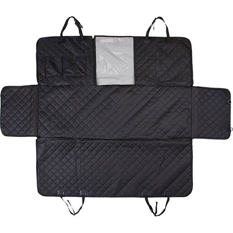 Autoabdeckung für den Transport von Hunden/Katzen, wasserdicht, 137x147 cm, schwarz