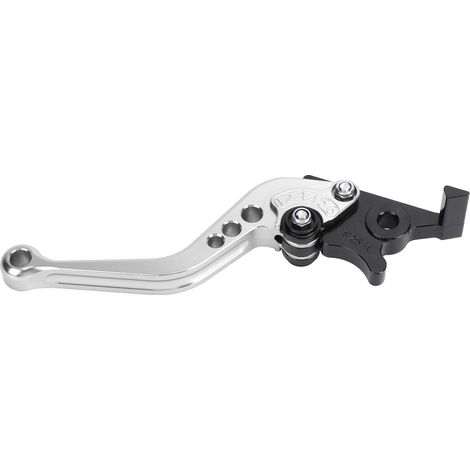 Leva freno regolabile pieghevole CNC in lega di alluminio per moto DAX125 ST125 CT125 Hunter Cub, colore argento. (1/4)