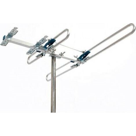 TRADE SHOP - Antenna Digitale Terrestre Esterno 4 Elementi Banda Iii Vhf Guadagno 10 Db -