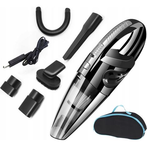 Aspirapolvere portatile senza fili per auto, 120W