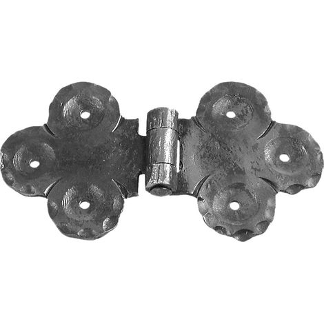 Charnière 50X150 en fer forgé - DECO FER FORGE