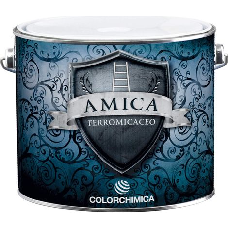 Smalto Ferromicaceo a Solvente Hand Grigio Scuro 750 ml 6 Pezzi (1/2)
