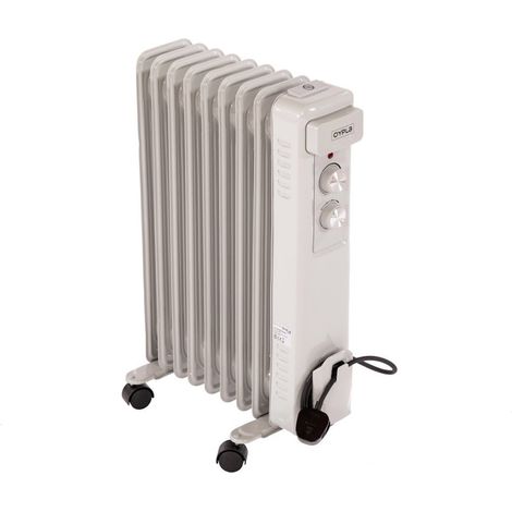 Oypla Electrical 2000W 9 Fin Portable Oil Filled Radiator Electric Heater (1/5)