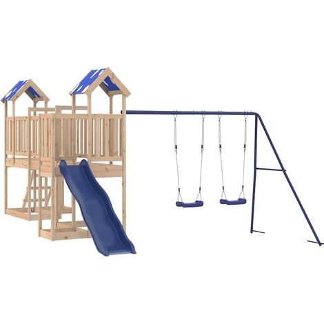 Outdoor Playset Solid Wood Pine vidaXL (1/5)