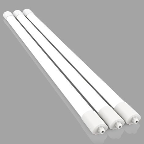 Amdelne 150 cm 45 W Bande lumineuse LED néon pour garage,4000 K 45 lm , Tubes LED pour bureaux, entrepôts, garages-3pcs