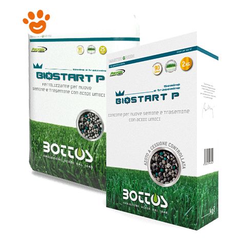 BOTTOS - BIOSTART P / 10 Kg - Concime per prato