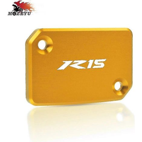 1 pièce Bouchon de réservoir de liquide de frein avant en aluminium pour moto YAMAHA YZF R15 V3 2017-2020 2019 2018 (1/3)
