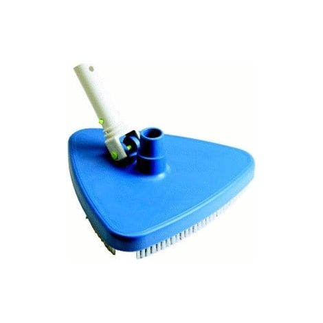 Tête de balai triangulaire pour aspirateur, bleue (1/2)
