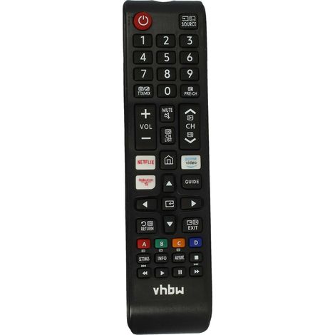 vhbw Remote Control Replacement for Samsung BN59-01315B for TV, Television