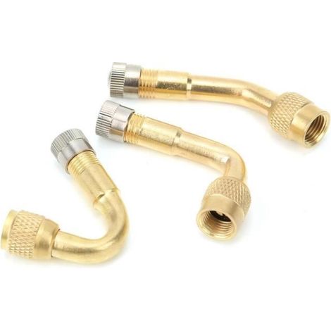 GOTOTOP Extension de valve de pneu Prolongateur de Valve de Pneu en Laiton Adaptateur d\'Extension de Valve 90 ° 135 ° 45 ° pour-Ywey (1/5)