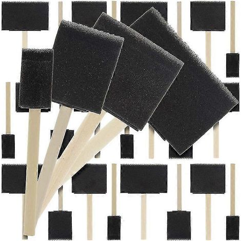 Ensemble de 20 éponges en mousse, durables et adaptées à l'acrylique. (1/5)