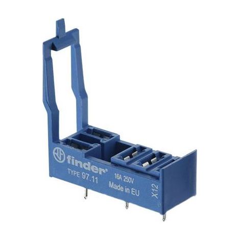 Finder 97.11 Support relais (L x l x H) 38.6 x 12.4 x 33 mm 1 pc(s) Y521343 (1/2)