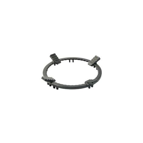 Wok-Stützring aus Gusseisen, rutschfeste Wok-Halterung, runde Pfannenhalterung (21 cm Durchmesser) für Gasherde - Crezuo (1/4)