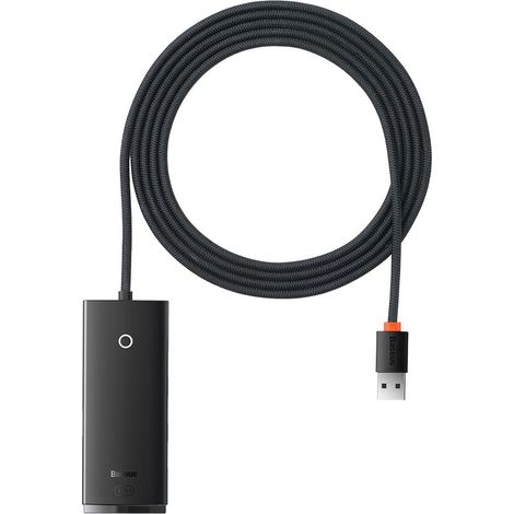 HUB Lite Series 4 porte USB-A a 4xUSB-A 3.0 2m Nero (1/5)