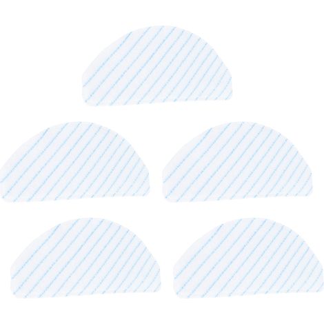 Lot de 5 lingettes de rechange pour balai et serpillière, compatibles avec l'aspirateur robot T9AIVI AIVI+. (1/5)