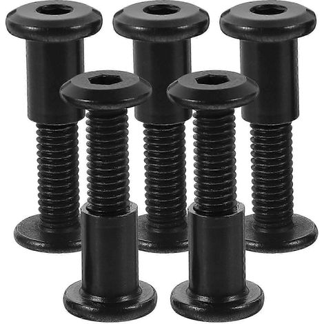 jeux de vis de fixation M6x25, boulon, écrou à tête fraisée, connecteur d'écrou cylindrique (1/3)