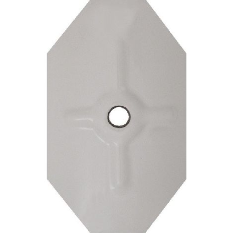 CAPPELLOTTO OTTAGONALE CON GUARNIZIONE mm 75 x 45 rosso siena (1/3)