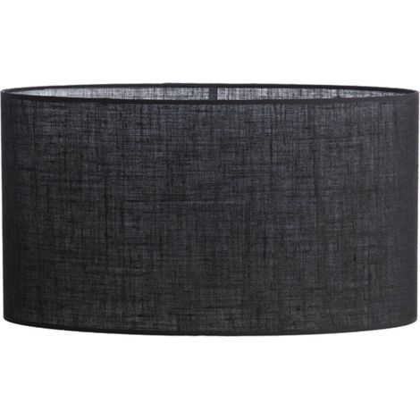 Light & Living - lampenschirm - Sendai - schwarz - textil - E27 -
