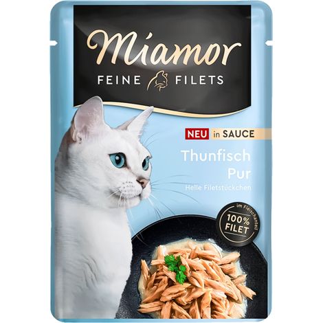 Miamor Feine Filets in Soße 100g-Beutel - Thunfisch 100g