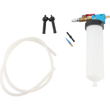 Herramienta de repuesto para el drenaje del líquido de frenos del automóvil, kit de purga de aceite para bomba de automóvil (1/5)