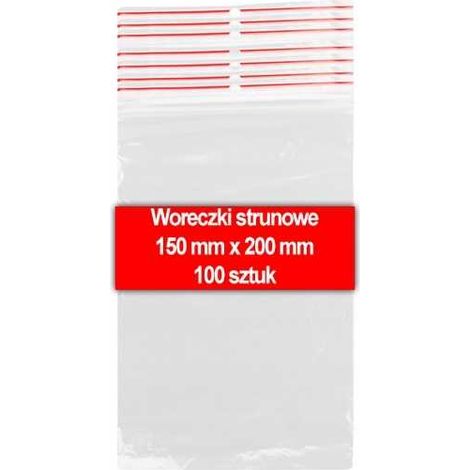 Ziplock-Beutel 150 x 200 mm, 100 Stück