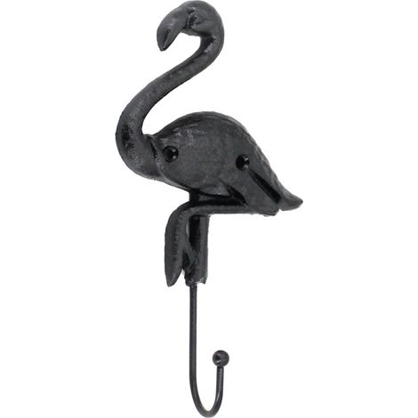 Signes Grimalt Perchero Adorno Pared  Percha Flamenco Percheros Negro 4x12x23cm 35132