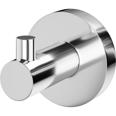 Orbit Polished Chrome Wall Mounted Robe Hook (1/5)
