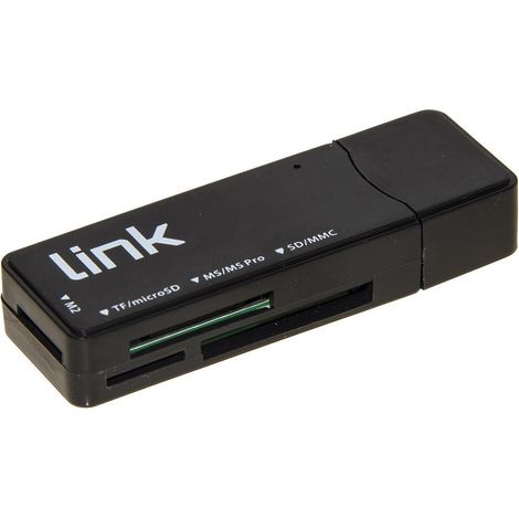 Card Reader Esterno Usb 3.0 Microdsd/Sd/Mmc/Ms/Mspro/Msdual (1/4)