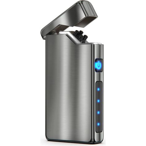 Briquet Électrique Rechargeable USB-C, sans Flamme et Coupe Vent (1/5)