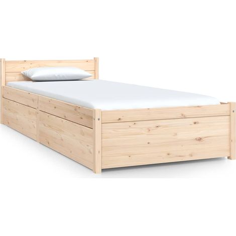 Maison Exclusive - Estructura de cama individual con cajones 75x1 (1/5)
