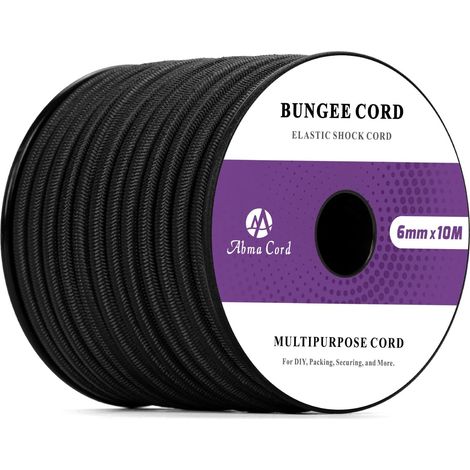 Corde Tendeur Élastique 6mm 10M Corde en Caoutchouc Elastique Sandow (1/5)