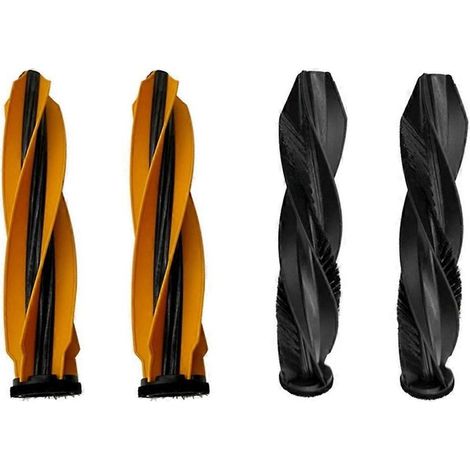 Lot de 4 brosses principales de rechange pour aspirateurs Dreame L40S Pro Ultra / X50 Ultra / L50 Pro Ultra (1/5)