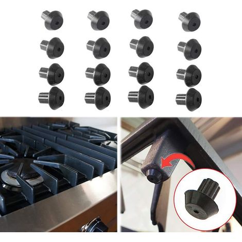 Pieds En Caoutchouc Pour Plaque De Cuisinière À Gaz - Compatible Avec Modèles GE WB2K101 - Lot De 16
