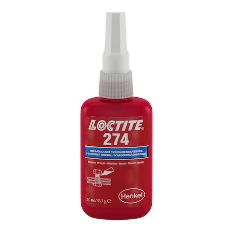 LOCTITE 274 50ml Frein filet bleu moyenne résistance - Loctite (1/4)